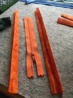 Step 2: Top Edge Strips (Binding)