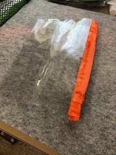 Step 7: "right" sides together